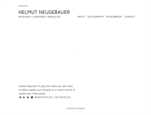 Tablet Screenshot of helmutneugebauer.at
